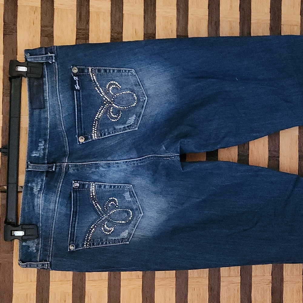 Seven7 bling pocket jeans